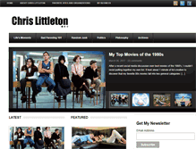 Tablet Screenshot of chrislittleton.com